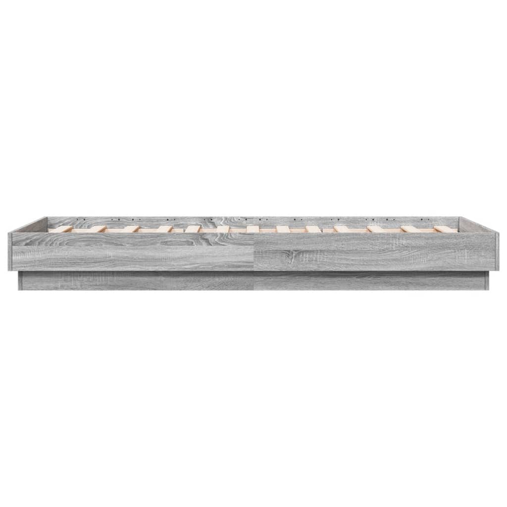 Giroletto con LED Grigio Sonoma 75x190 cm