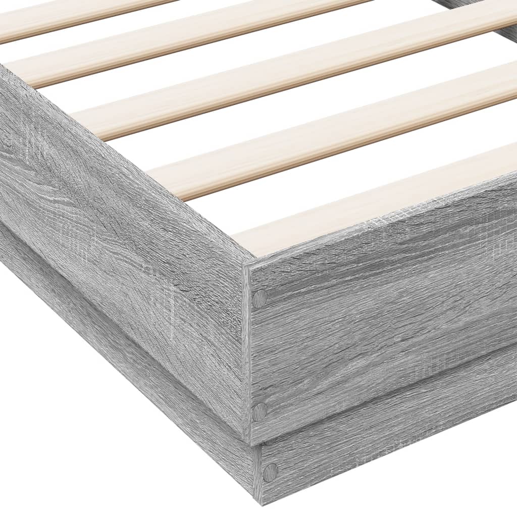 Giroletto con LED Grigio Sonoma 75x190 cm | homemem39