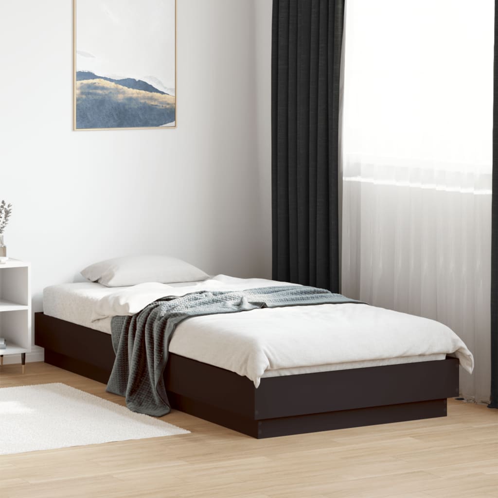 Giroletto Nero 100x200 cm in Legno Multistrato | homemem39