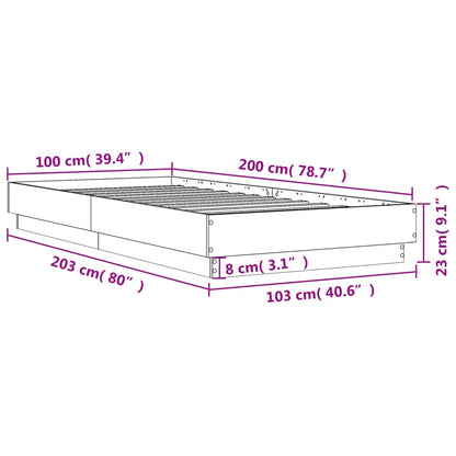 Giroletto Grigio Cemento 100x200 cm in Legno Multistrato | homemem39
