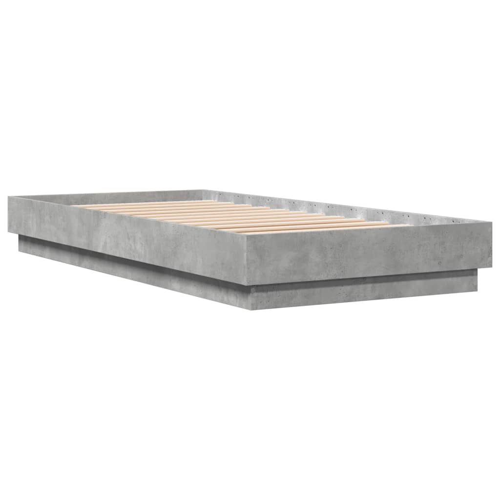 Giroletto Grigio Cemento 90x200 cm in Legno Multistrato | homemem39