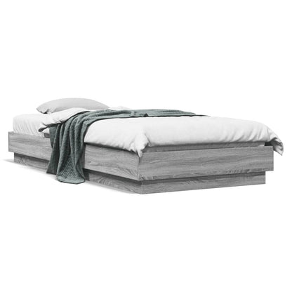 Giroletto Grigio Sonoma 90x200 cm in Legno Multistrato | homemem39