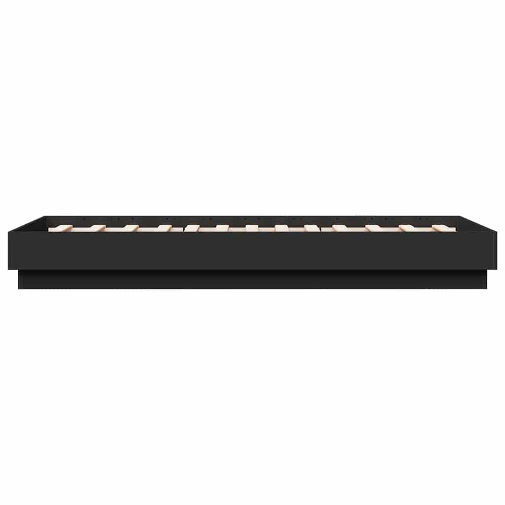 Giroletto Nero 90x190 cm in Legno Multistrato | homemem39