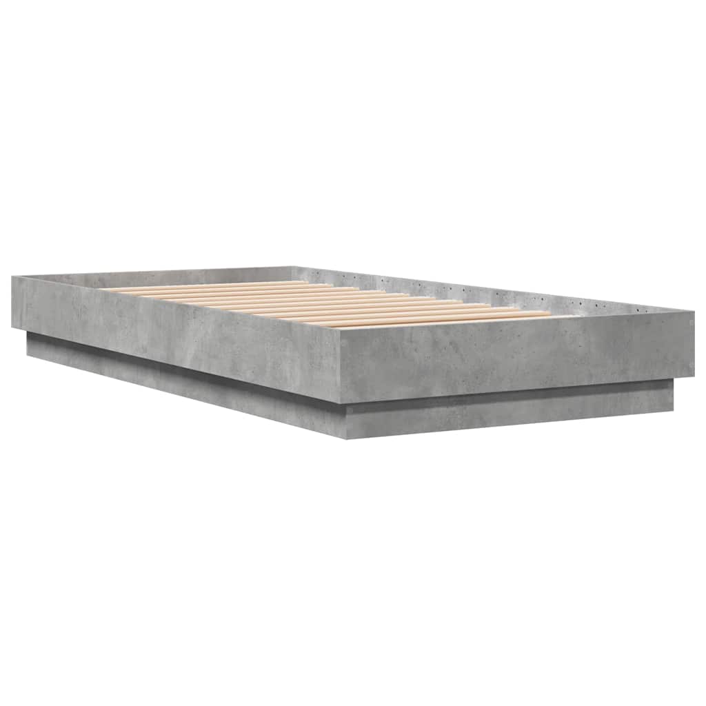 Giroletto Grigio Cemento 90x190 cm in Legno Multistrato - homemem39