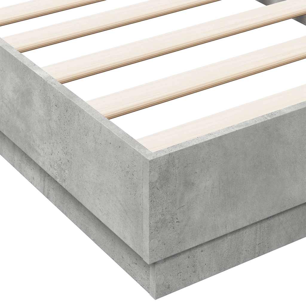 Giroletto Grigio Cemento 90x190 cm in Legno Multistrato - homemem39