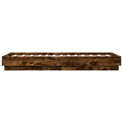 Giroletto senza Materasso Rovere Fumo 90x190 cm in Truciolato | homemem39