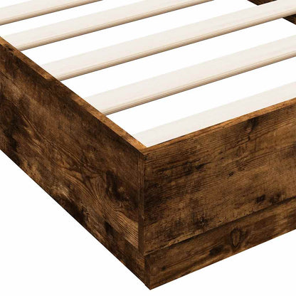 Giroletto senza Materasso Rovere Fumo 90x190 cm in Truciolato | homemem39