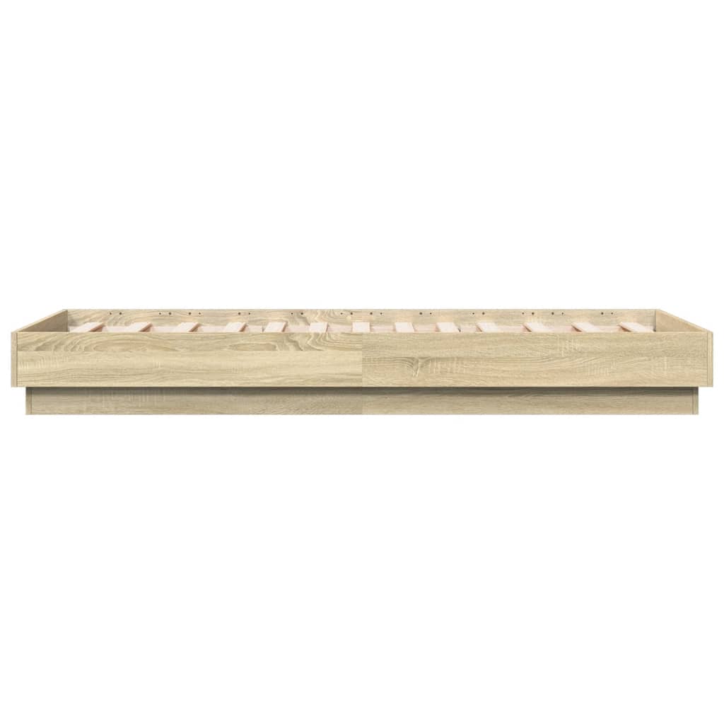 Giroletto senza Materasso Rovere Sonoma 75x190 cm in Truciolato | homemem39