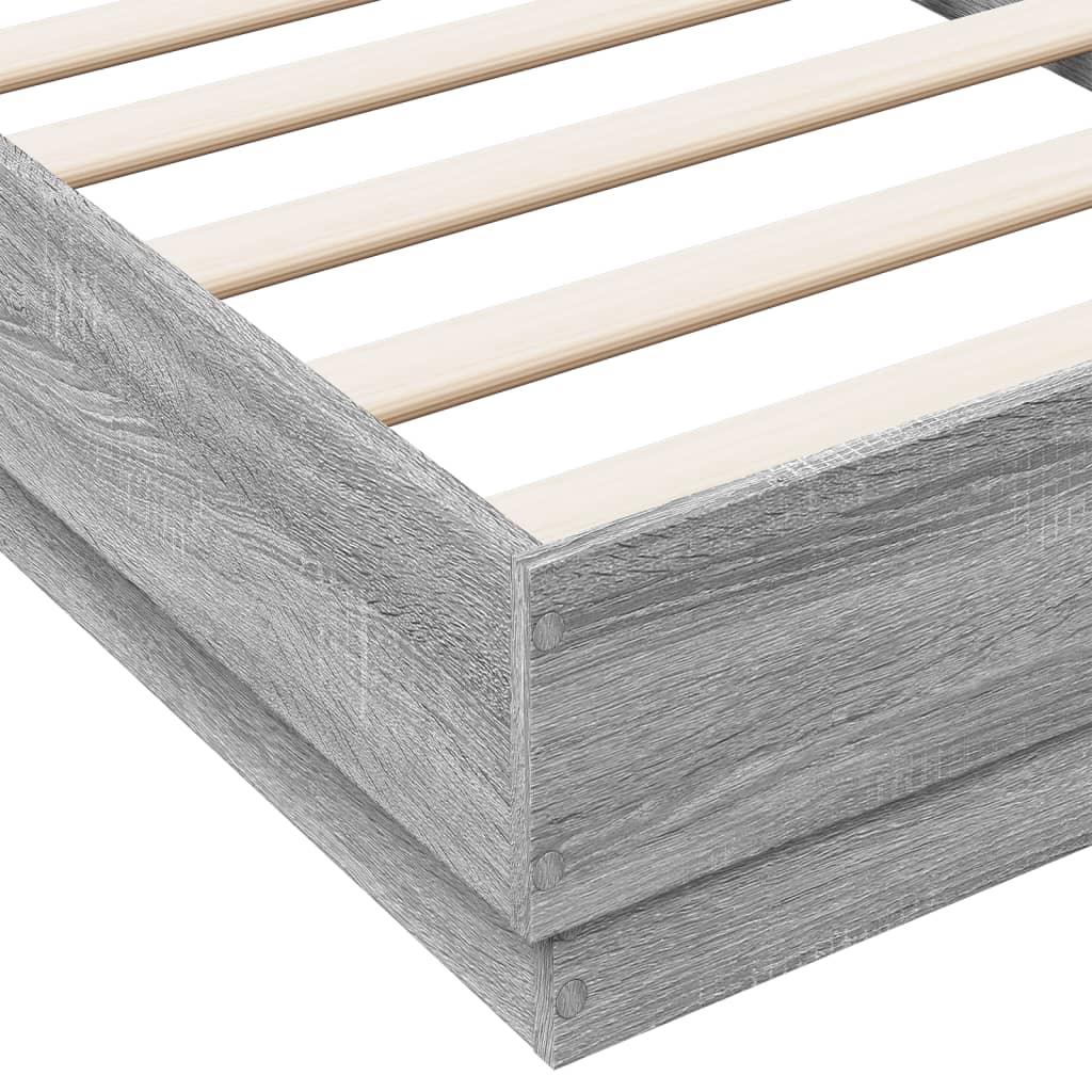 Giroletto Grigio Sonoma 75x190 cm in Legno Multistrato | homemem39