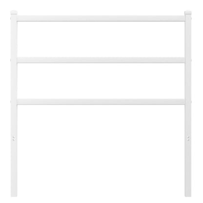 Testiera in Metallo Bianco 90 cm - homemem39