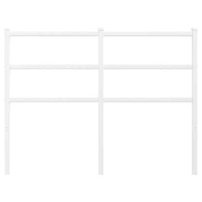 Testiera in Metallo Bianco 120 cm - homemem39