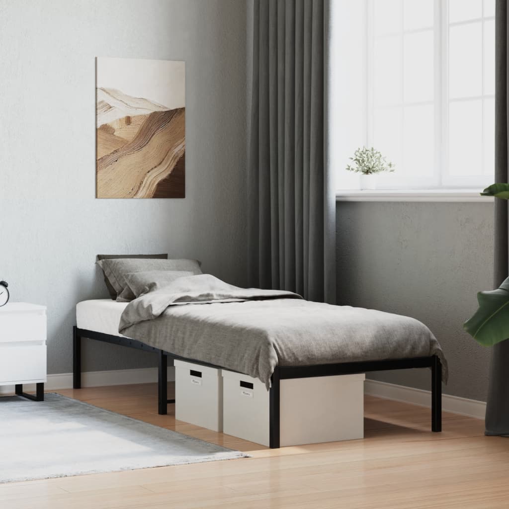Giroletto in Metallo Nero 80x200 cm