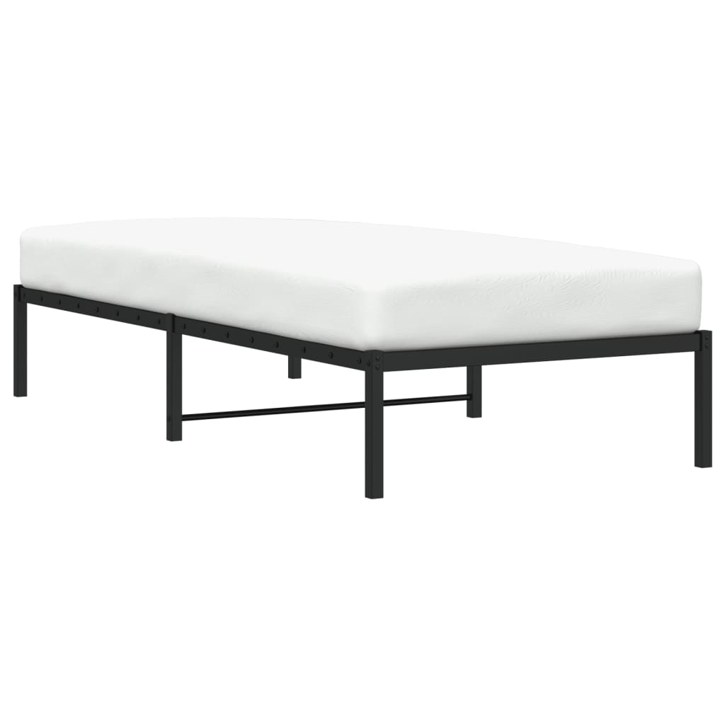 Giroletto in Metallo Nero 90x190 cm