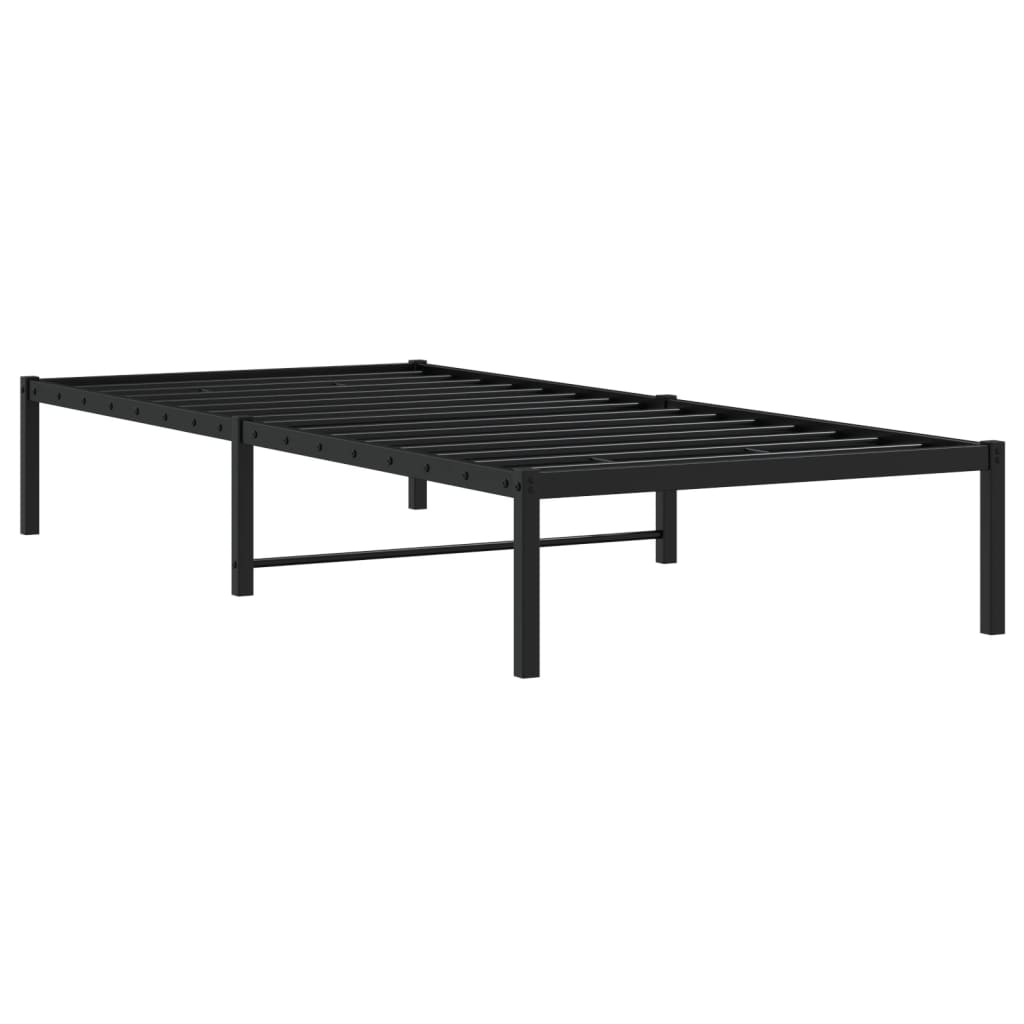 Giroletto in Metallo Nero 90x190 cm