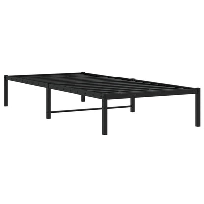 Giroletto in Metallo Nero 90x190 cm