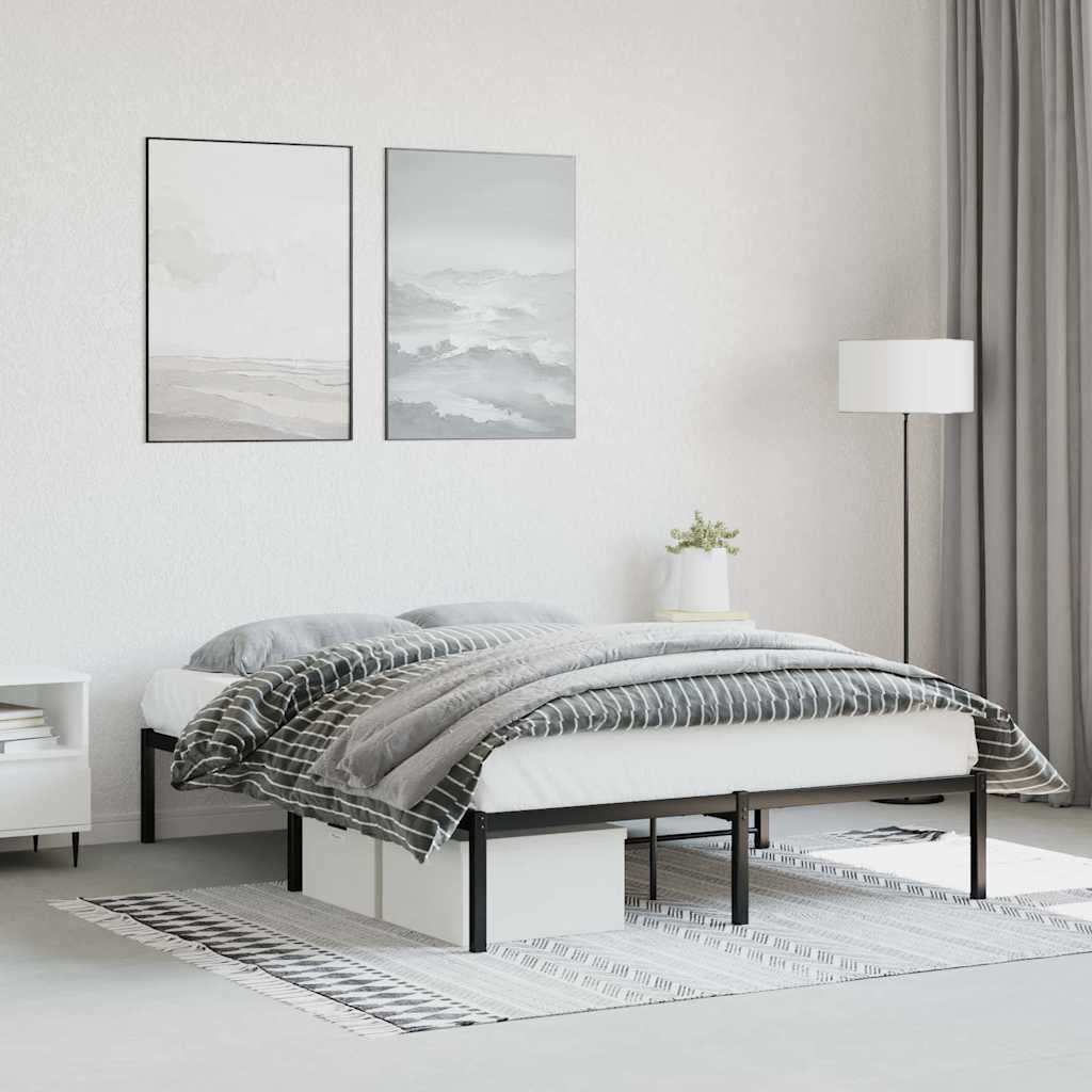 Giroletto in Metallo Nero 135x190 cm | homemem39