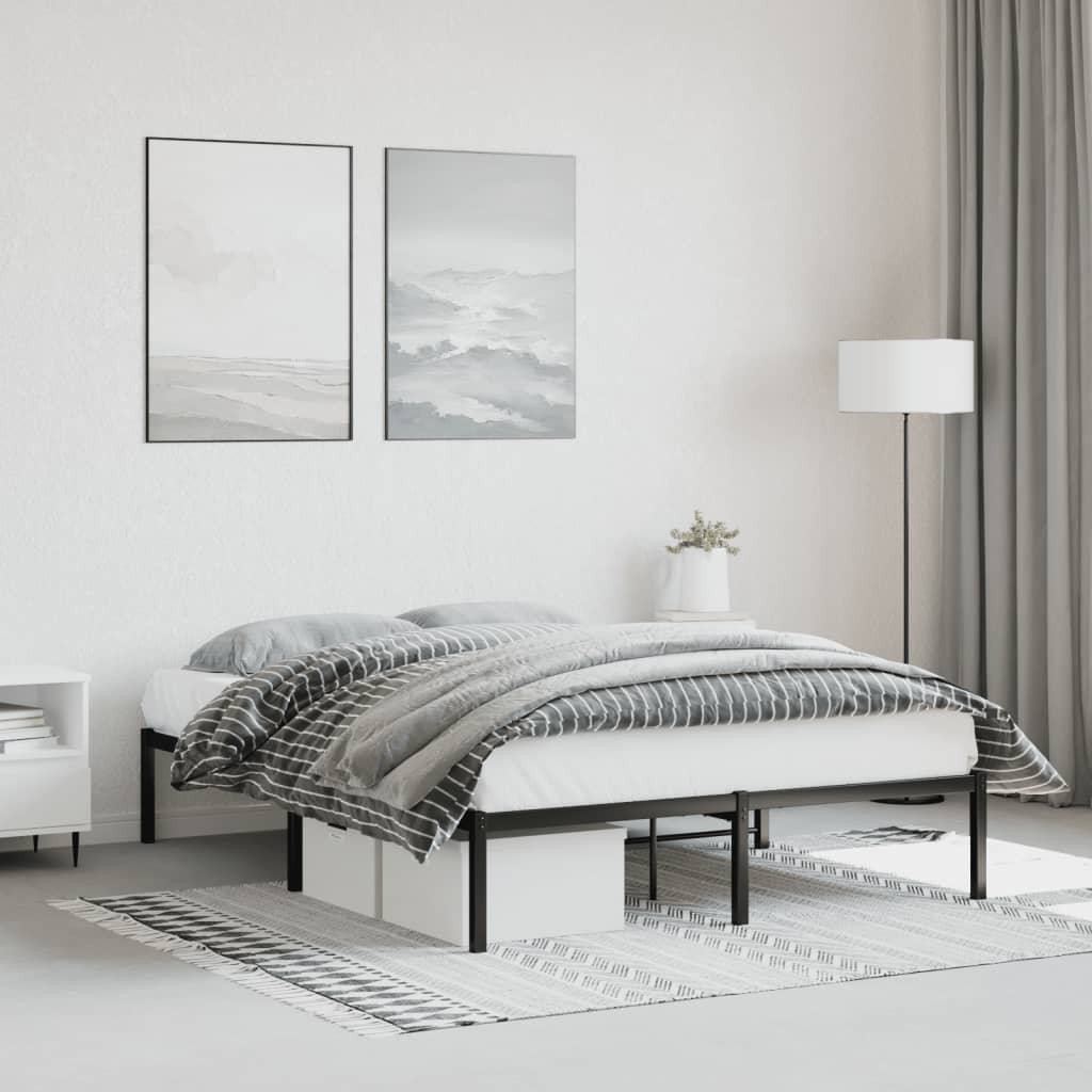 Giroletto in Metallo Nero 140x190 cm | homemem39
