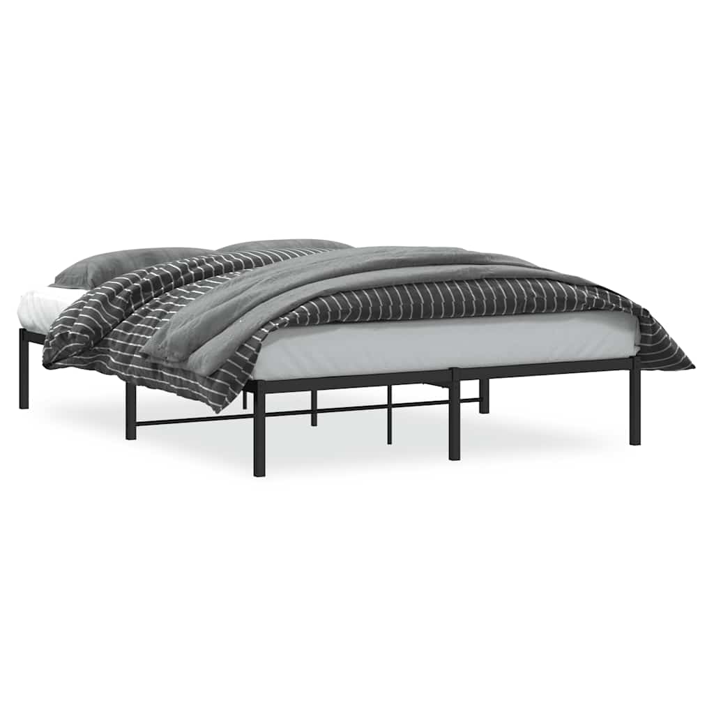 Giroletto in Metallo Nero 160x200 cm