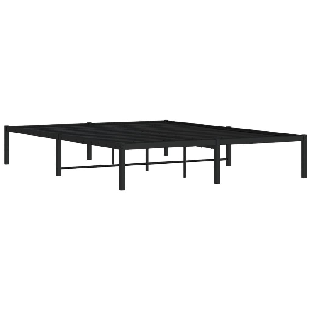 Giroletto in Metallo Nero 160x200 cm