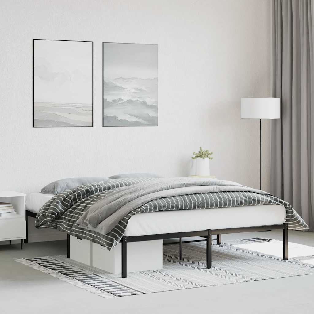 Giroletto in Metallo Nero 160x200 cm