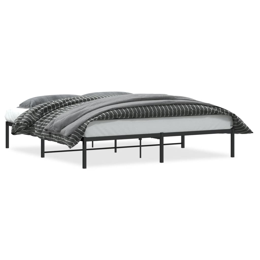 Giroletto Metallo Nero 180x200 cm | homemem39