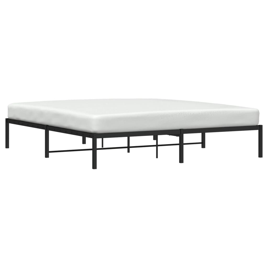 Giroletto Metallo Nero 180x200 cm | homemem39