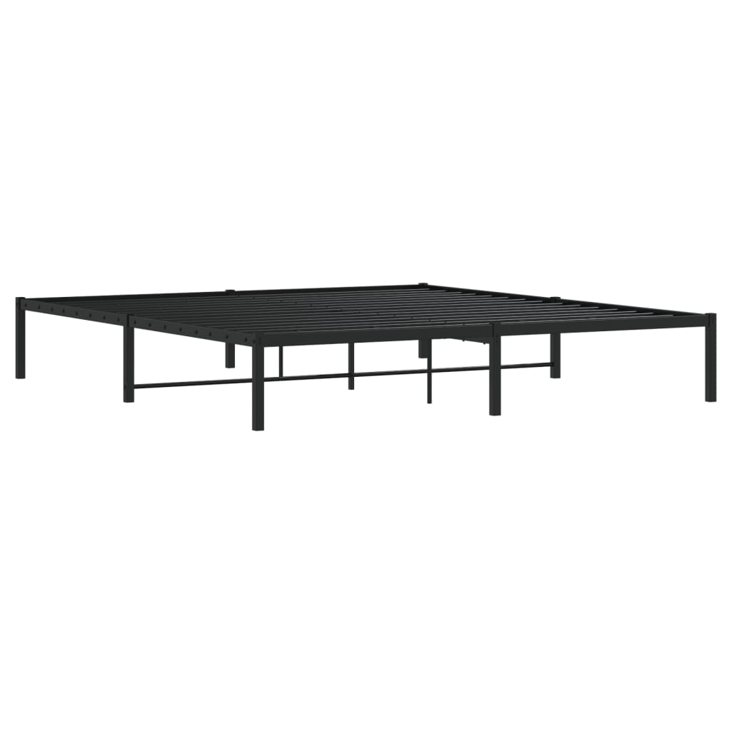 Giroletto Metallo Nero 180x200 cm | homemem39