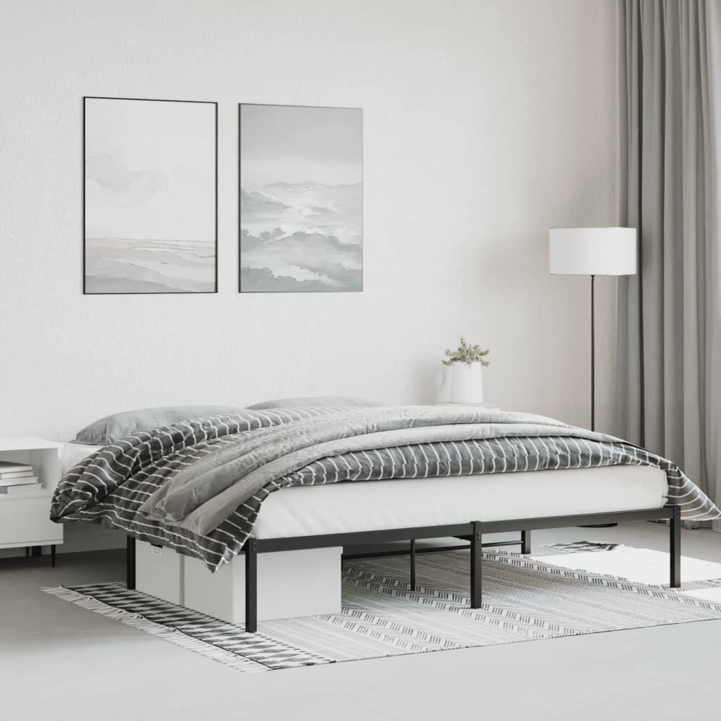 Giroletto in Metallo Nero 183x213 cm | homemem39