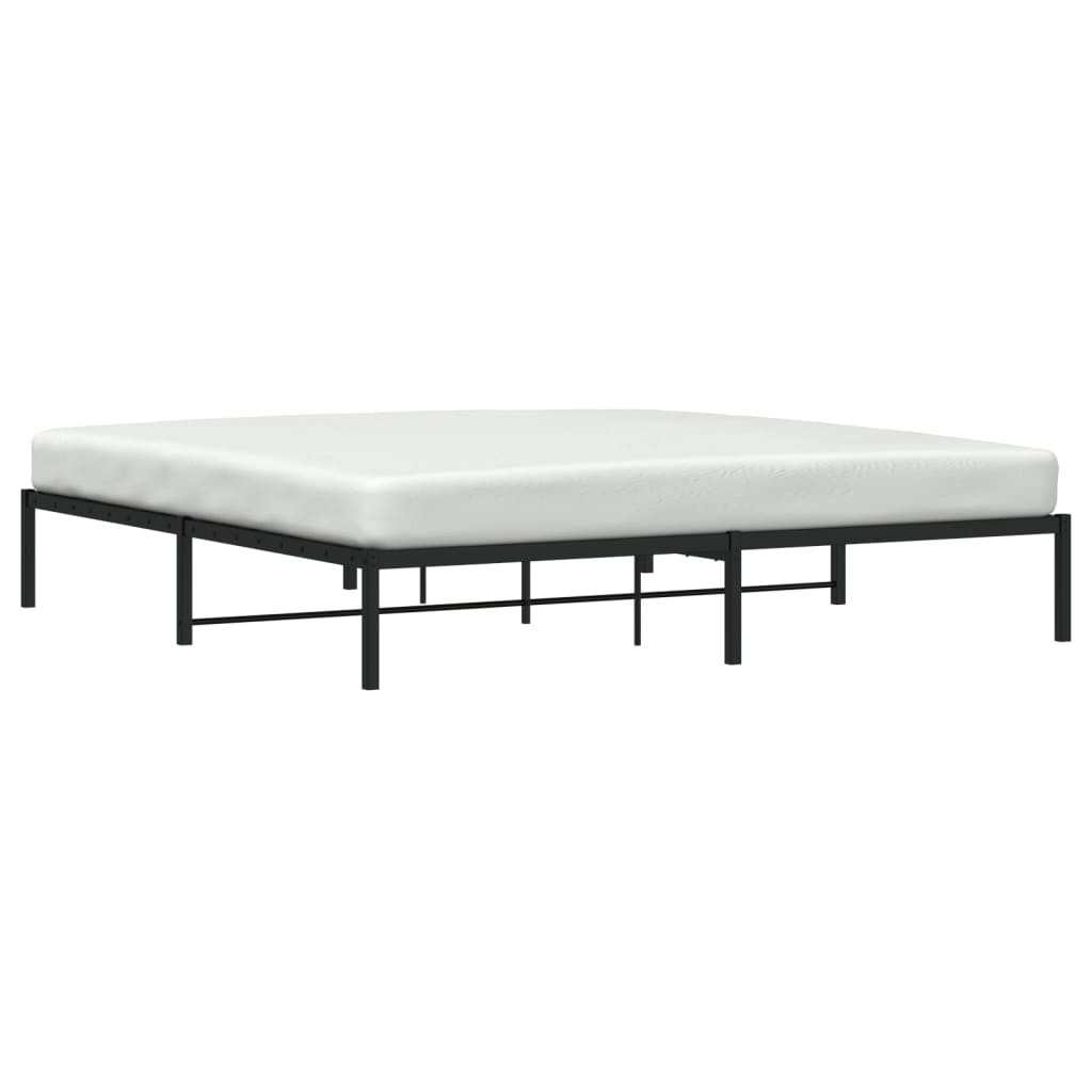 Giroletto in Metallo Nero 200x200 cm | homemem39