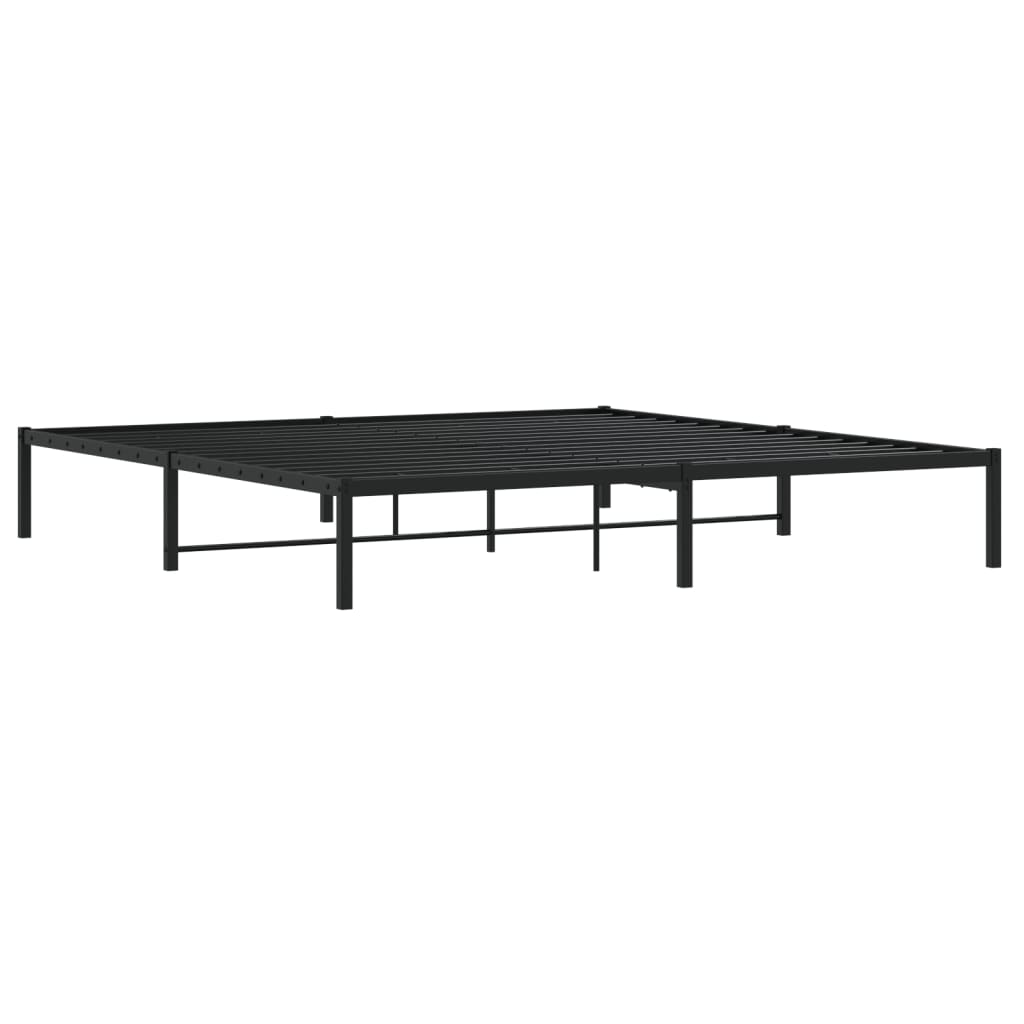 Giroletto in Metallo Nero 200x200 cm | homemem39