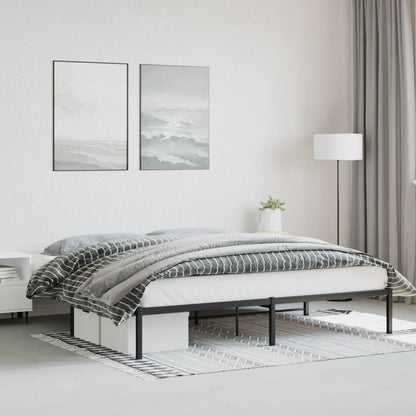 Giroletto in Metallo Nero 200x200 cm | homemem39