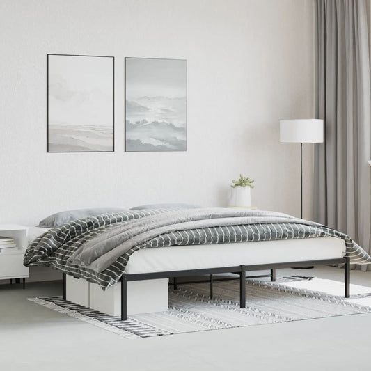 Giroletto in Metallo Nero 200x200 cm | homemem39