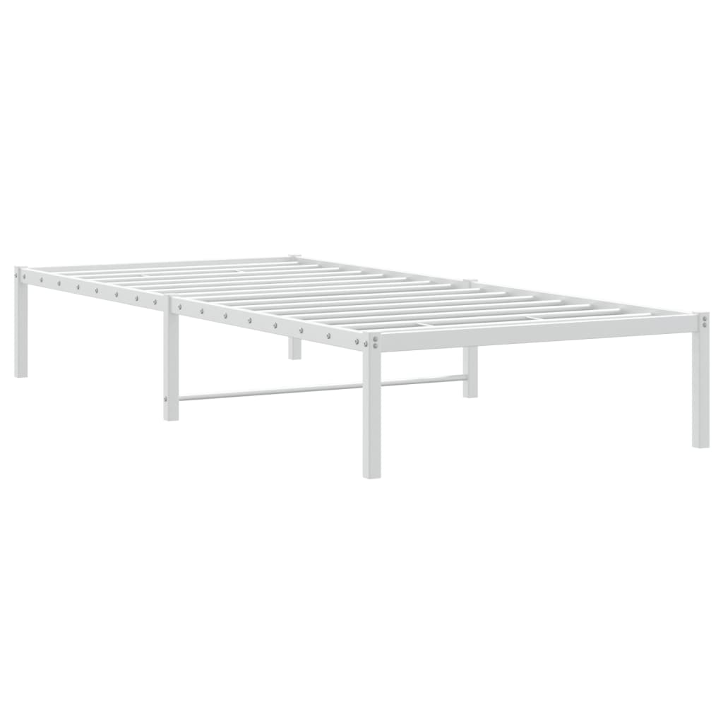 Giroletto in Metallo Bianco 90x190 cm - homemem39