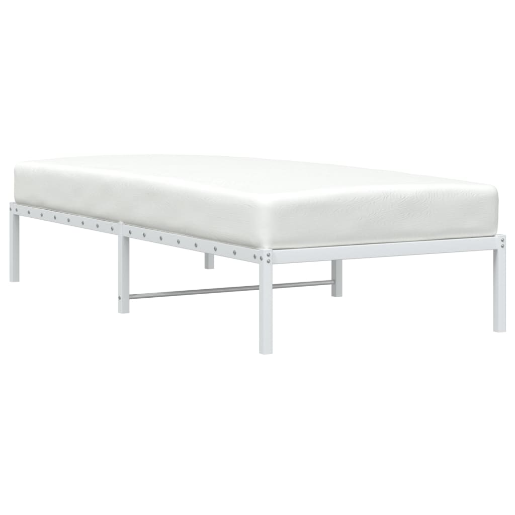 Giroletto in Metallo Bianco 90x200 cm | homemem39