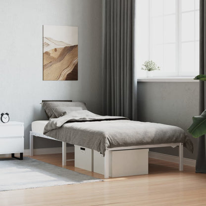 Giroletto in Metallo Bianco 90x200 cm | homemem39