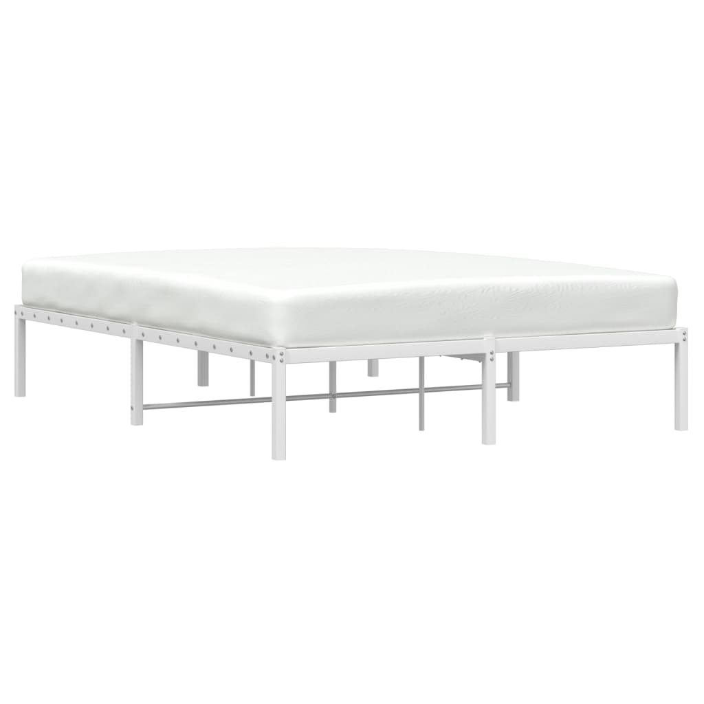 Giroletto in Metallo Bianco 140x190 cm - homemem39