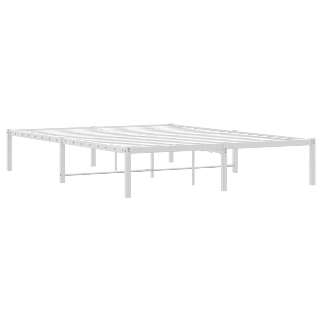Giroletto in Metallo Bianco 140x190 cm - homemem39