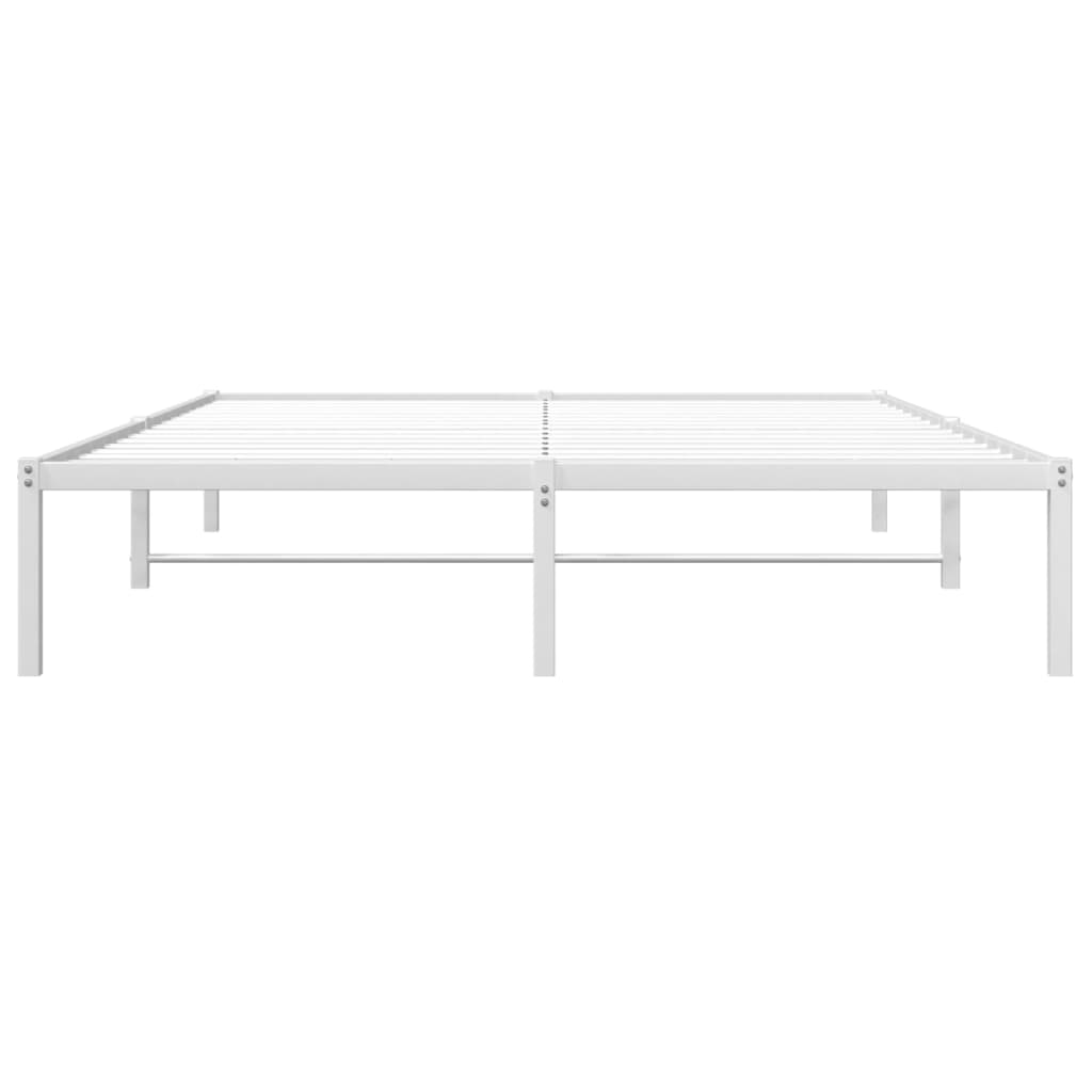 Giroletto in Metallo Bianco 160x200 cm | homemem39