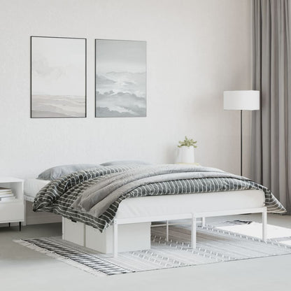Giroletto in Metallo Bianco 160x200 cm | homemem39