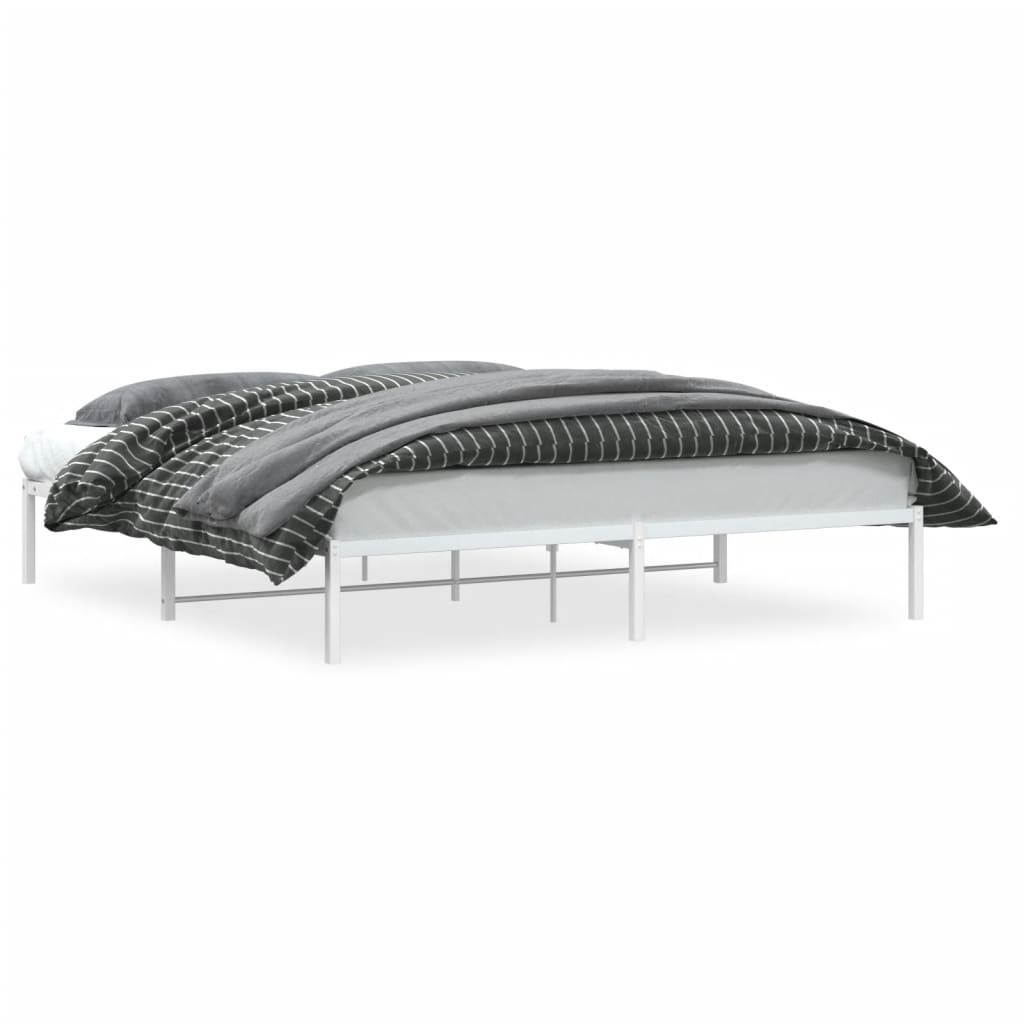 Giroletto Metallo Bianco 180x200 cm | homemem39