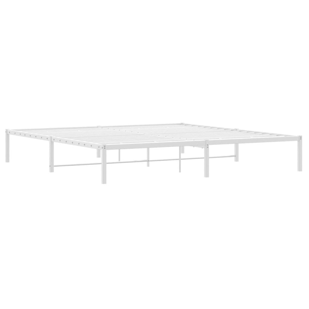 Giroletto in Metallo Bianco 200x200 cm | homemem39