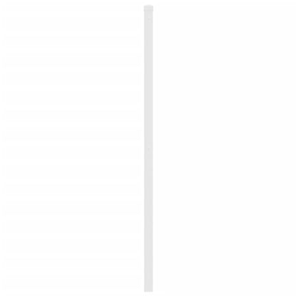 Testiera in Metallo Bianco 160 cm - homemem39