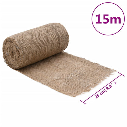 Rotolo in Iuta 0,25x15 m 100% Iuta 200 gsm - homemem39