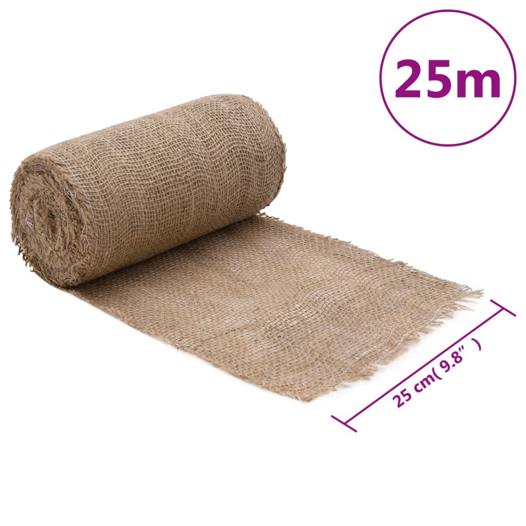 Rotolo in Iuta 0,25x25 m 100% Iuta 200 gsm | homemem39