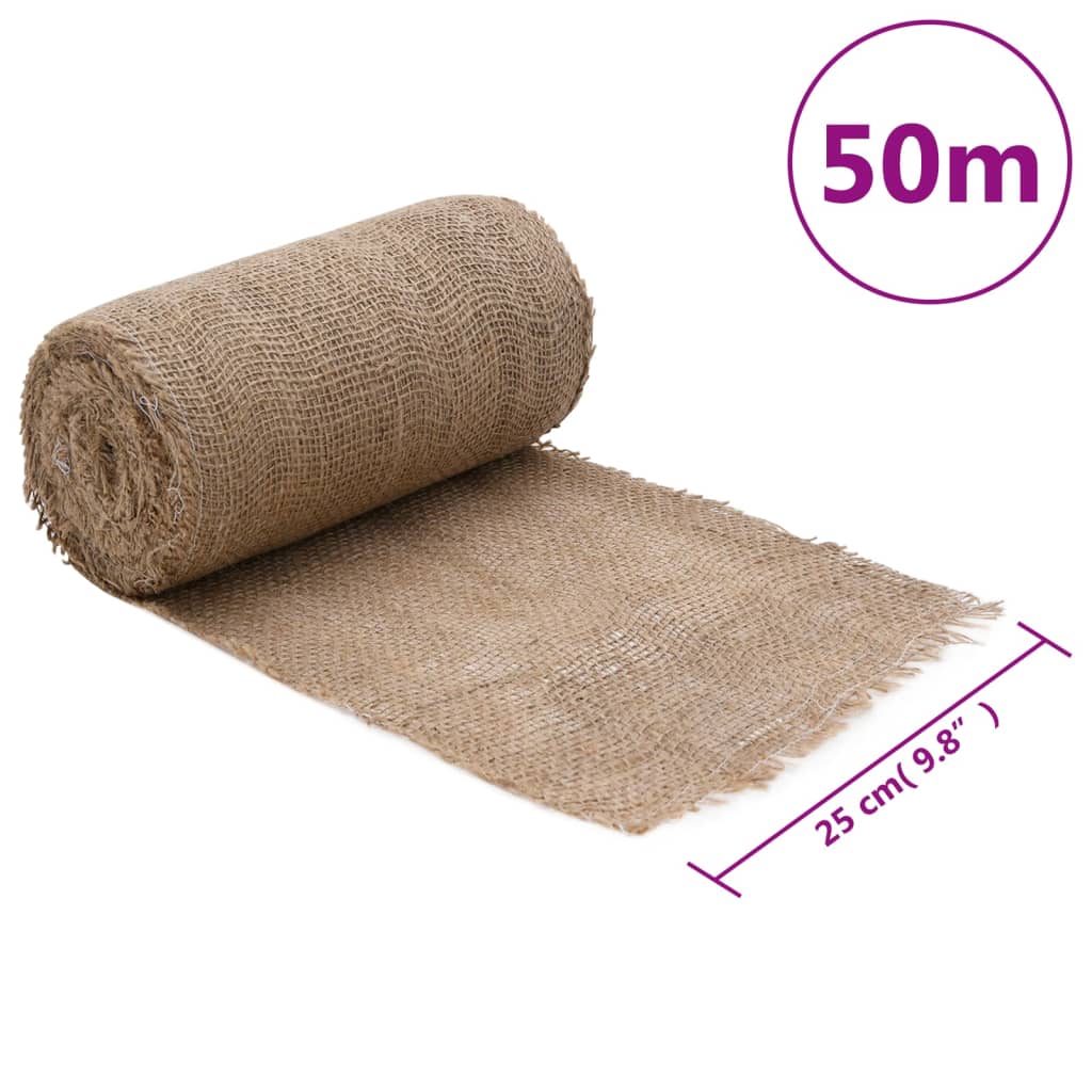 Rotolo in Iuta 0,25x50 m 100% Iuta 200 gsm | homemem39