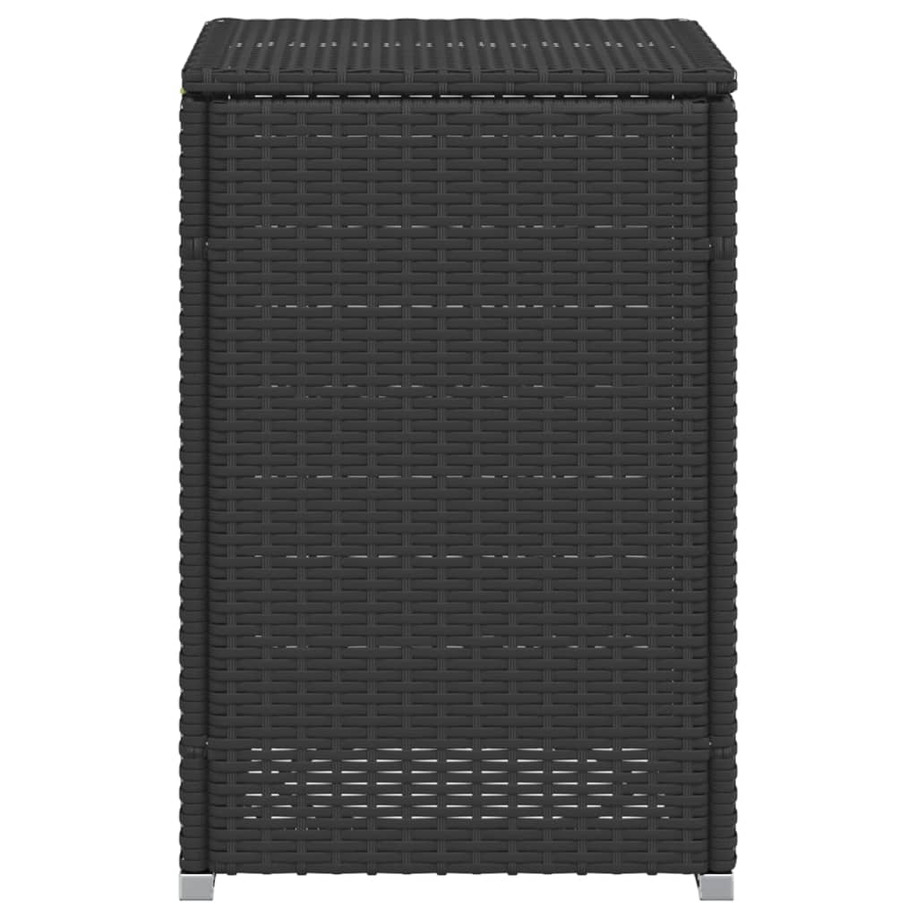 Tavolo Copri Serbatoio Propano Nero 40x40x60 cm in Polyrattan | homemem39