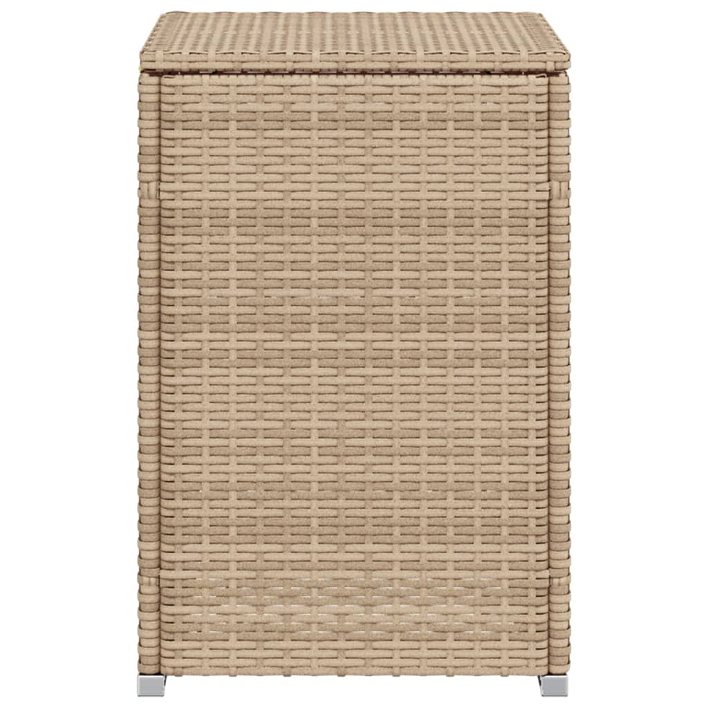 Tavolo Copri Serbatoio Propano Beige 40x40x60 cm in Polyrattan