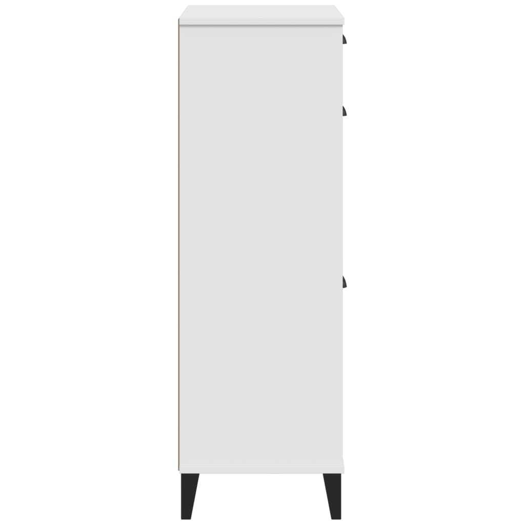 Scarpiera VIKEN Bianca in Legno Multistrato - homemem39