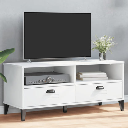 Mobile TV VIKEN Bianco in Legno Multistrato - homemem39