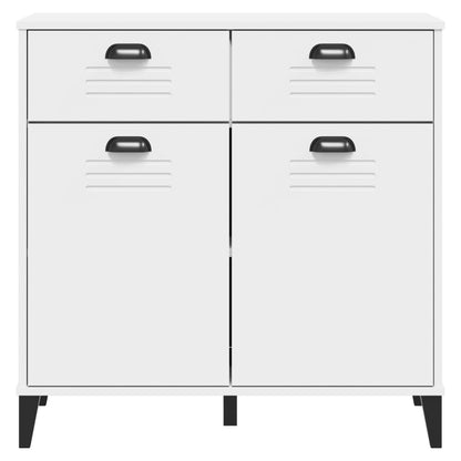 Credenza VIKEN Bianca 80x40x80 cm in Legno Multistrato - homemem39